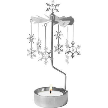 Pluto Design Rotujúci svietnik Snowfall