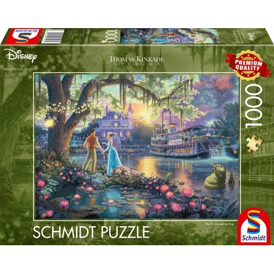 SCHMIDT Disney Princezna a žabák 1000 dílků