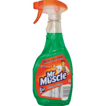 Mr. Muscle Clean & Shine zelený čistič na okna 500 ml