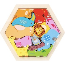 Iskay Montessori skládačka puzzle Zvířátka