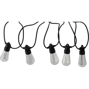 Garden Line Градински светлинен гирлянд 12V 10m 10 LED топло бяло 66779 (SOL1274)