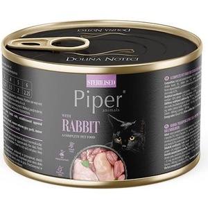 Dolina Noteci Консерва Piper Cat Sterilised с заек 185 г