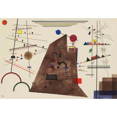 Obrazy - Kandinsky, Wassily: Mezi světly - reprodukce obrazu