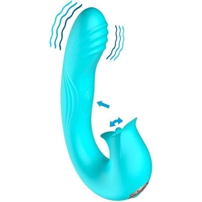 Intoyou Hydra na bod G a stimulátor klitorisu 16,8 x 4 cm