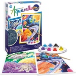 Sentosphère Комплект за оцветяване с акварелни бои Sentosphere Aquarellum Phospho - Космос (3373910064132) - baby