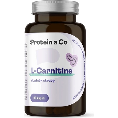 Protein&Co. L-carnitine 90 kapslí
