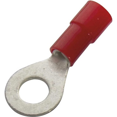 260660 Oko lisovací Cu s nylon-izolací 0,5 - 1 mm2, M 6 červená, Haupa