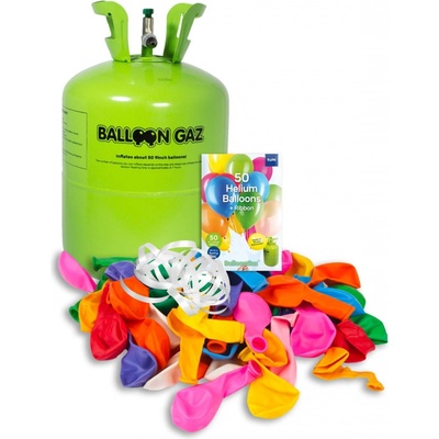 Folat Helium do balónků jednorázová nádoba 0,42m3+30balónkůHEL