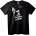 NOONEBRAND Тениска Real Hasta La Muerte - 2XL, Black