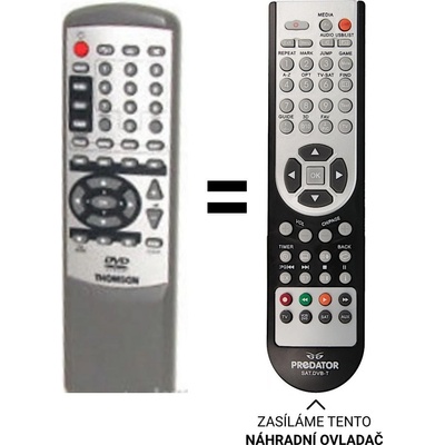1190* Telecomando compatibile per Peaq PTV 24H-7024C già programmato