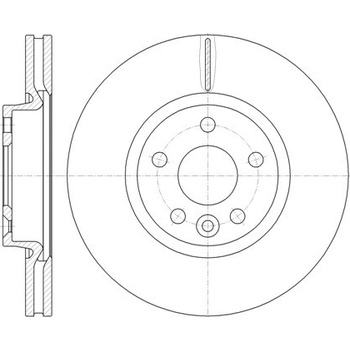 Brzdový kotúč REMSA 61019.10