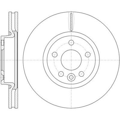 Brzdový kotúč REMSA 61019.10