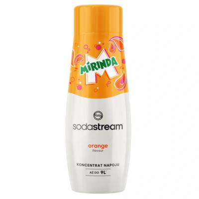 SodaStream Концентриран сироп SodaStream Mirinda, 440 мл, До 9 л, Без алергени и ГМО, Бял/оранжев (1924204480)