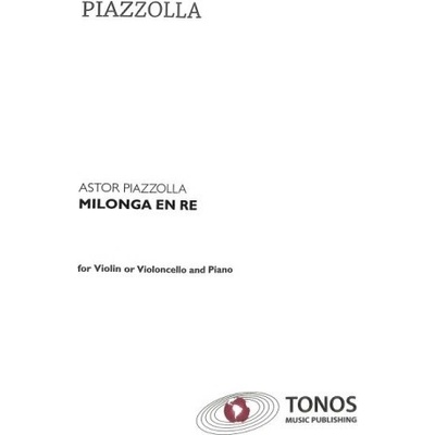 Milonga d-moll pre husle a klavír