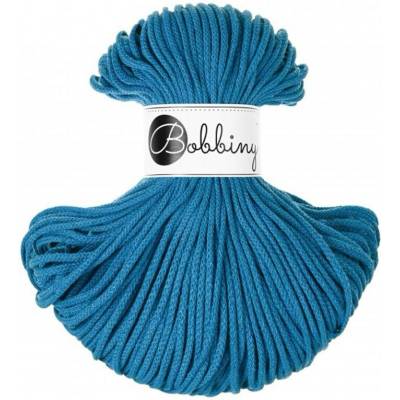 Bobbiny šňůry junior 3 mm Výrazná modrá (Dopamine Blue)
