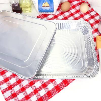 30 х 24 см. плитка еднократна тава за печене с капак