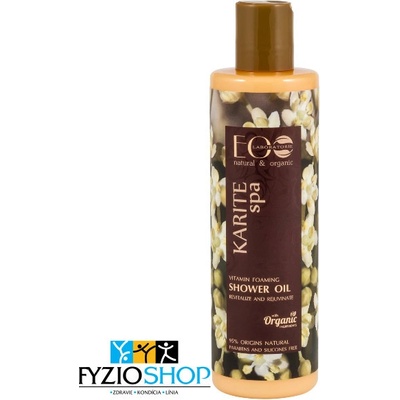 EcoLab Karite SPA vitamínový penivý sprchový olej Tonus a mladosť pokožky 250 ml