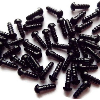 Bezpečnostní oči 6mm černé (1pár)