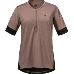 Schöffel Дамска фланелка с къс ръкав за колоездене Schöffel Women's Shirt Style Pinega Cycling jersey - Twilight Mauve - размер 36 (EU) (156-2326-0312)