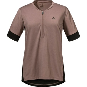 Schöffel Дамска фланелка с къс ръкав за колоездене Schöffel Women's Shirt Style Pinega Cycling jersey - Twilight Mauve - размер 36 (EU) (156-2326-0312)