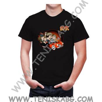 Fruit of the Loom Тениска - AC/DC car