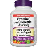 Webber Naturals Vitamin C 500 mg plus Quercetin 250 mg [100 капсули]