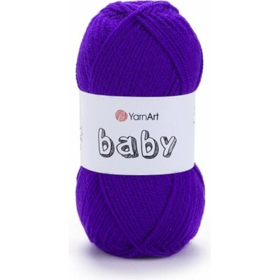 Yarn Art příze Baby 203 safírově fialová