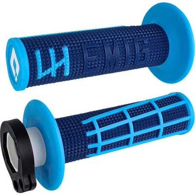 ODI EMIG 2.0 V2 Lock-On Soft gripy - navy/cyan