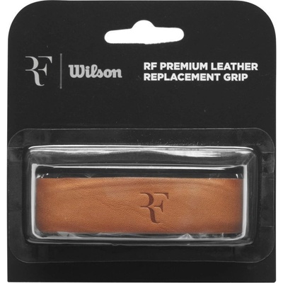 Wilson RF Premium Leather Replacement Grip 1ks Hnedý