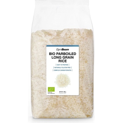 GymBeam БИО дългозърнест бланширан ориз 500 g