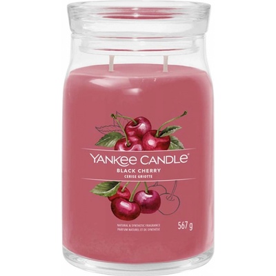 Yankee Candle Signature Black Cherry 567 g – Zboží Dáma Yankee Candle Signature Black Cherry 567 g – Zboží Dáma