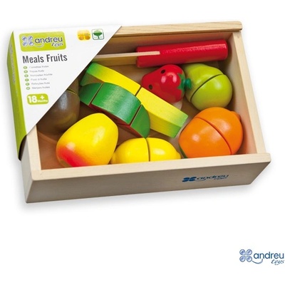 ANDREU Toys - Плодове за рязане - голям комплект