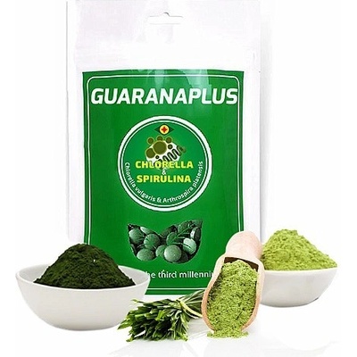 GUARANAPLUS Chlorela+Spirulina mix XL 800 tabliet, 400 g