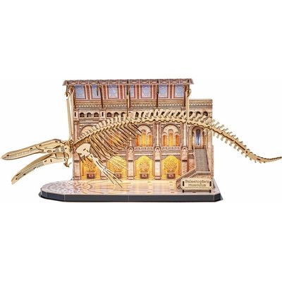 CubicFun 3D puzzle Natural Museum: Plejtvák obrovský 222 ks
