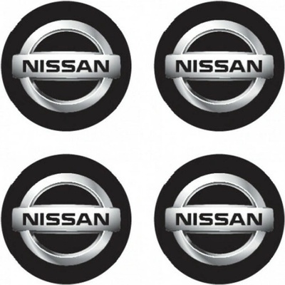 Samolepky živicové 3D Nissan 4ks AutoZulu