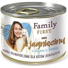 FAMILY FIRST Miska pre dospelé mačky s jahňacím mäsom 200 g