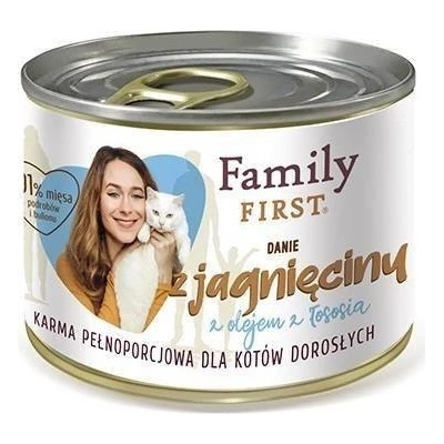 FAMILY FIRST Miska pre dospelé mačky s jahňacím mäsom 200 g