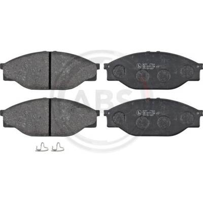 Sada brzdových platničiek kotúčovej brzdy A.B.S. 36728