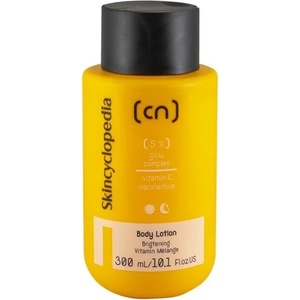Skincyclopedia Лосион за тяло с 5% озаряващ комплекс с витамин С и ниацинамид, 300 ml Лосион за тяло