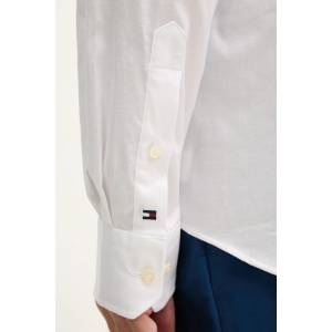 Tommy Hilfiger риза мъжка от памук с еластан (MW0MW41824) - answear - 113,42 лв