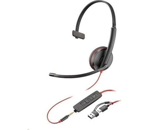 Poly Blackwire 3215 USB-C/A