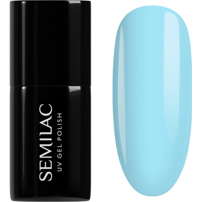 Semilac gelový lak 974 Bubbly Blue 7 ml