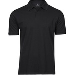 TEE JAYS tj1400 / Мъжка поло тениска от плътен памук - черна s (18140000201)