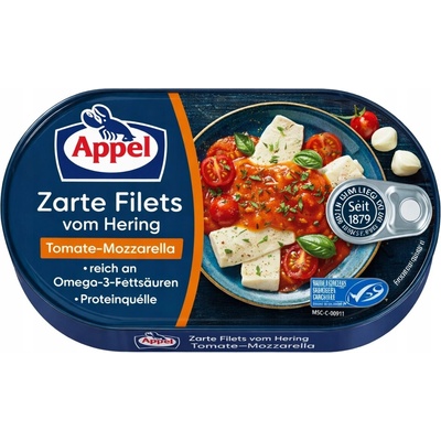 Appel Filety sleďové s mozzarelou 200g