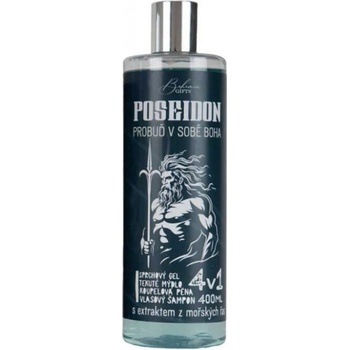 Bohemia Gifts 4v1 Poseidon sprchový gél, šampón, pena a mydlo 400 ml