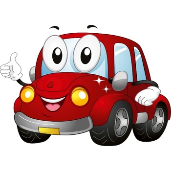 DIMEX ART s. r. o Флизелинов фототапет детска кола 375 x 250 см