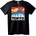 NOONEBRAND Тениска Токио Спорт Планина - 6XL, Black