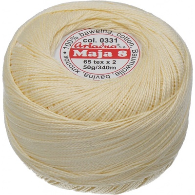 Ariadna Háčkovacia priadza Maja 8 50 g - 0331