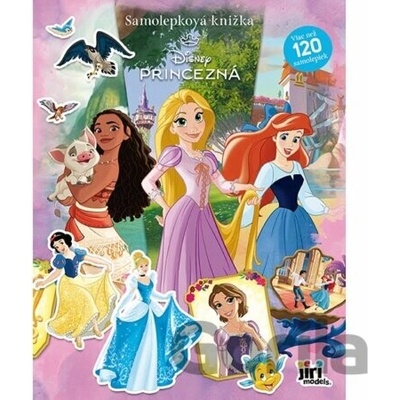 Jiri Models SK samolepková knižka Disney princezné