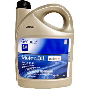 GM Longlife Dexos D 0W-20 5 l